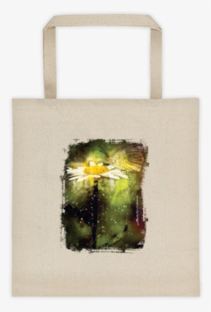 Butterfly On Flower Tote Bag