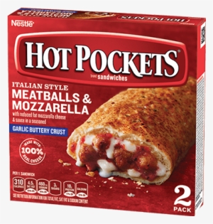Meatballs &amp - Mozzarella - High Protein Hot Pocket