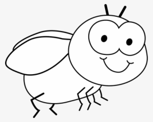 Fly Clipart - Fly Clip Art Black And White
