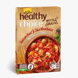 Healthy Choice Wholegrains Beef & Chia Meatballs With