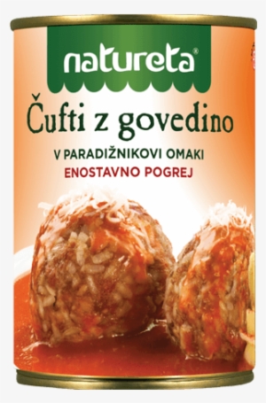 Meatballs With Beef In Tomato Sauce - Natureta Ajvar Łagodny 290 G