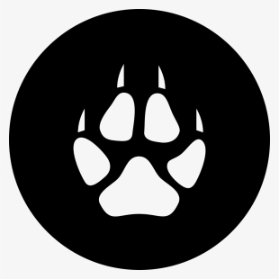 Wolf Footprint Vector - New York Times Logo Circle