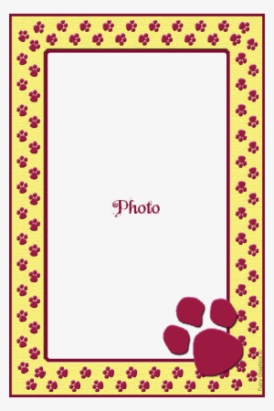 Free Download - Cat Paw Frame Png