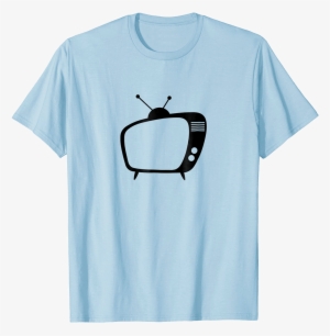 Mid Century Modern Retro Tv T-shirt - Modern T Shirt Design