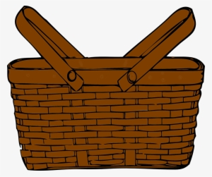 Royalty Free Stock Basket Clipart Circular Free On - Brown Basket Clipart