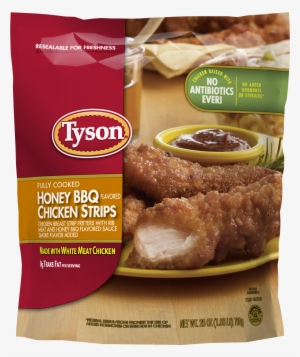 Tyson® Fully Cooked Honey Bbq Frozen Chicken Strips, - Tyson Honey Bbq Chicken Strips