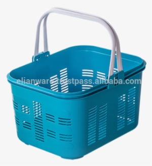 With Handled Plastic Picnic Basket - Picnic Basket