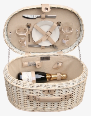 Grab Your Provence Oval Fitted Picnic Basket At A Great - Red Hamper Provence Oval Fitted Picnic Basket