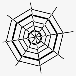 Octagonal Spider Web Svg Png Icon Free Download - Spider Web Template