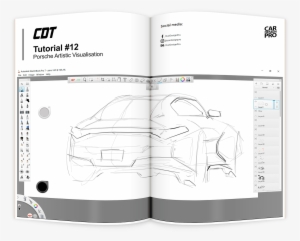 Clip Art Black And White Download Tutorial Porsche - Paper