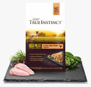 High Meat Fillet With Free Range Chicken For Small - True Instinct Freeze High Meat