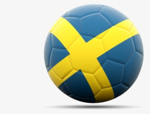 Swedish Flag Png Download - Sweden Flag Ball Png