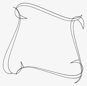 Line Art Hand Drawn Frame Download - Hand Drawn Frame Png