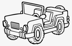 Safari Jeep Drawing At Getdrawings - Colouring Jeep