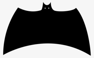 Bat Black Silhouette Variant With Extended Wings Comments