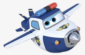 Paul The Police Airplane Png - Paul From Super Wings