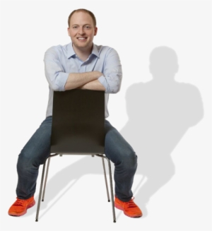 Dan Siroker - Man Sitting Chair Png