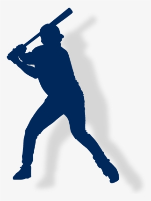 epstein hitting select batter silhouette - baseball