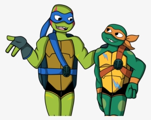 Tmnt Leo And Mikey Pinterest - Rise Of The Teenage Mutant Ninja Turtles Raph X Leo