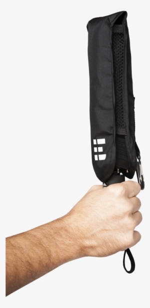 Compact Travel Umbrella With Flashlight - Zero Grid Compact Travel Umbrella With Flashlight