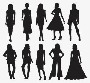 Fashion Clipart Project Runway - Fashion Silhouettes Png
