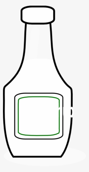 How To Set Use Ketchup Bottle Outline Clipart