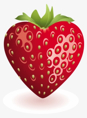 Strawberry Heart Clipart