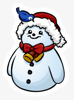 Snowman Pin Holiday Party - Club Penguin Wiki Snowman