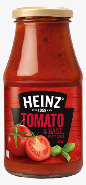 Heinz Tomato And Basil Pasta Sauce 525g - Kraft Heinz Pasta Sauce