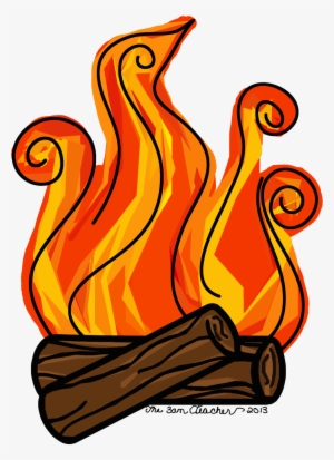 Campfire Clipart Fireplace Fire - Fireplace Clipart