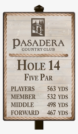 Golf Course Custom Metal Signs Picture - Tee