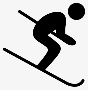 Png File Svg - Skiing Icon