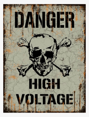 High Voltage Skull