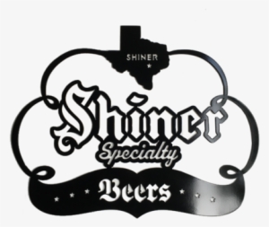 Large Shiner Premium Steel Logo Sign - Shiner Beer Logo
