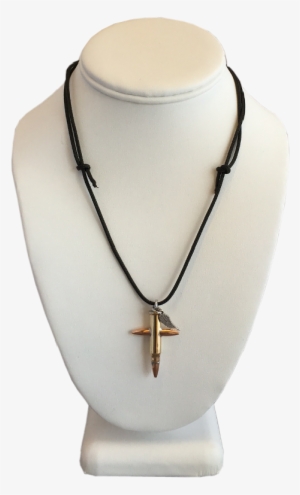 Small Bullet Cross Necklace - Cross Necklace