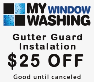 Power Washing Coupon Gutter Guard Instalation Coupon - Rain Gutter
