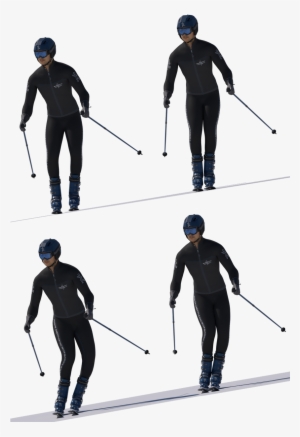 Knee Roll 2x - Nordic Skiing