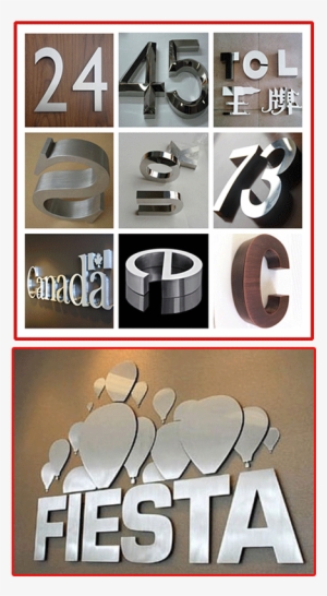 Aluminium Metal Signs - Lighting