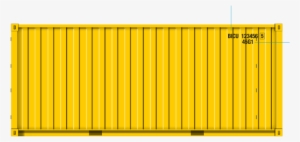 Side - Shipping Container Top View Png