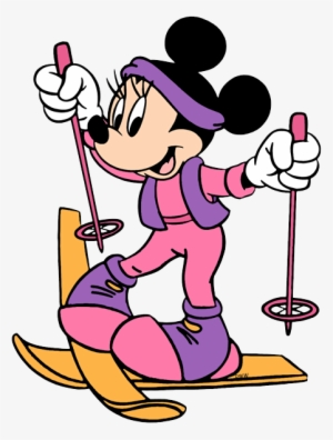 Disney Skiing Clip Art Disney Clip Art Galore - Skiing Mickey Mouse