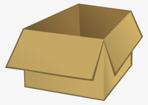 28 Collection Of Container Clipart Png - Cardboard Box Clipart