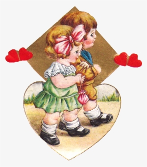 Then, I've Given You Digital Valentine Clip Art Of - Valentine Girl