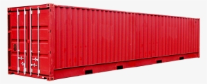 Shipping Container Rentals - 40 High Cube Container Png