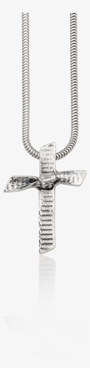 Bow Cross Pendant - Pendant