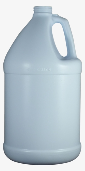 1 Gallon Blue/white Hdpe Plastic Jug - Gallon Bottle Png