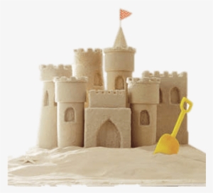 Playful Sand Castle Clipart Transparent Stick - Sand Castle Transparent