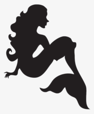 Graphic Royalty Free Stock Sticker By Sissy - Mermaid Silhouette Clipart