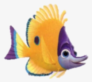 Tad - Finding Nemo Yellow And Purple Fish
