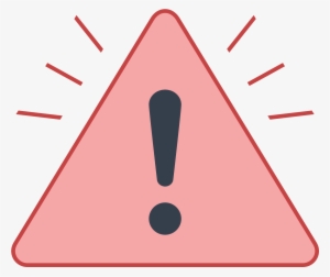 Triangle Warning Sign Png Clipart - High Risk Icon