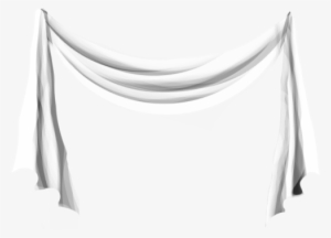 Drapes Png Transparent Picture - White Curtain Drape Png